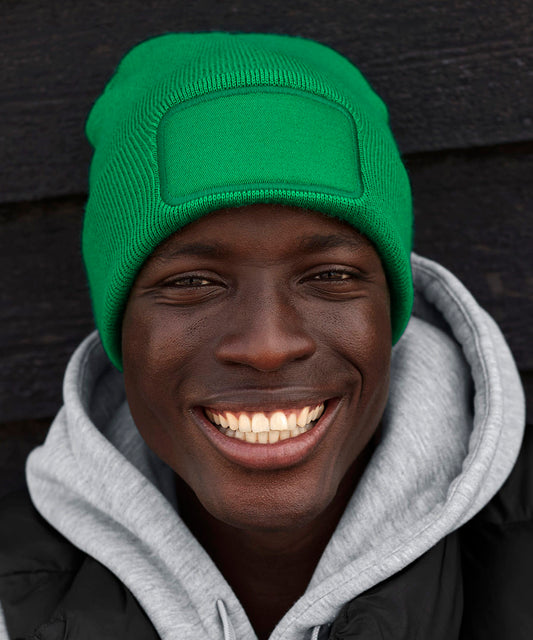 Beechfield Original patch beanie Almond