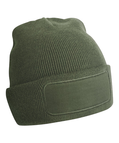 Beechfield Original patch beanie Olive Green
