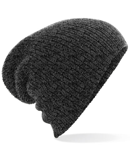 Beechfield Heavy gauge slouch beanie Antique Grey