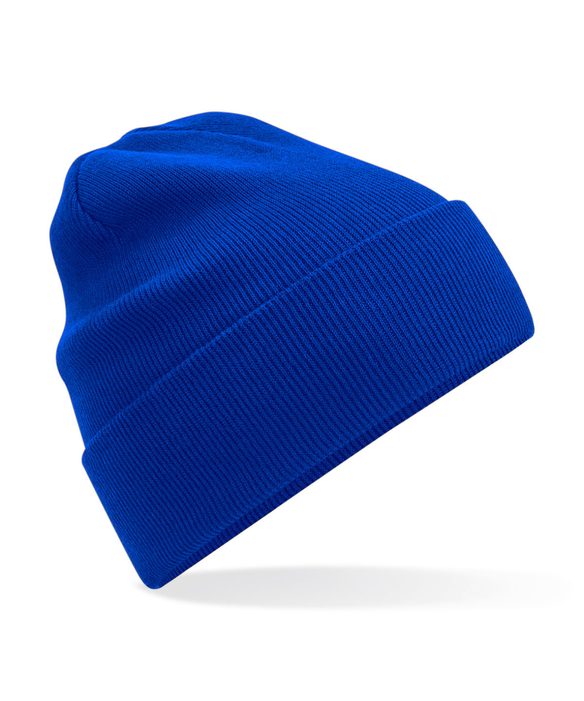 Beechfield Organic cotton original cuffed beanie Bright Royal