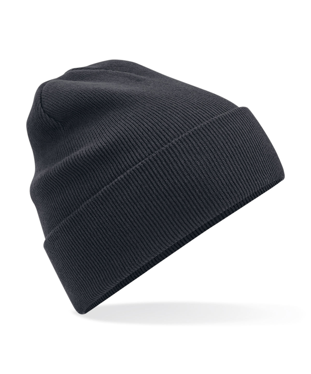 Beechfield Organic cotton original cuffed beanie Graphite Grey
