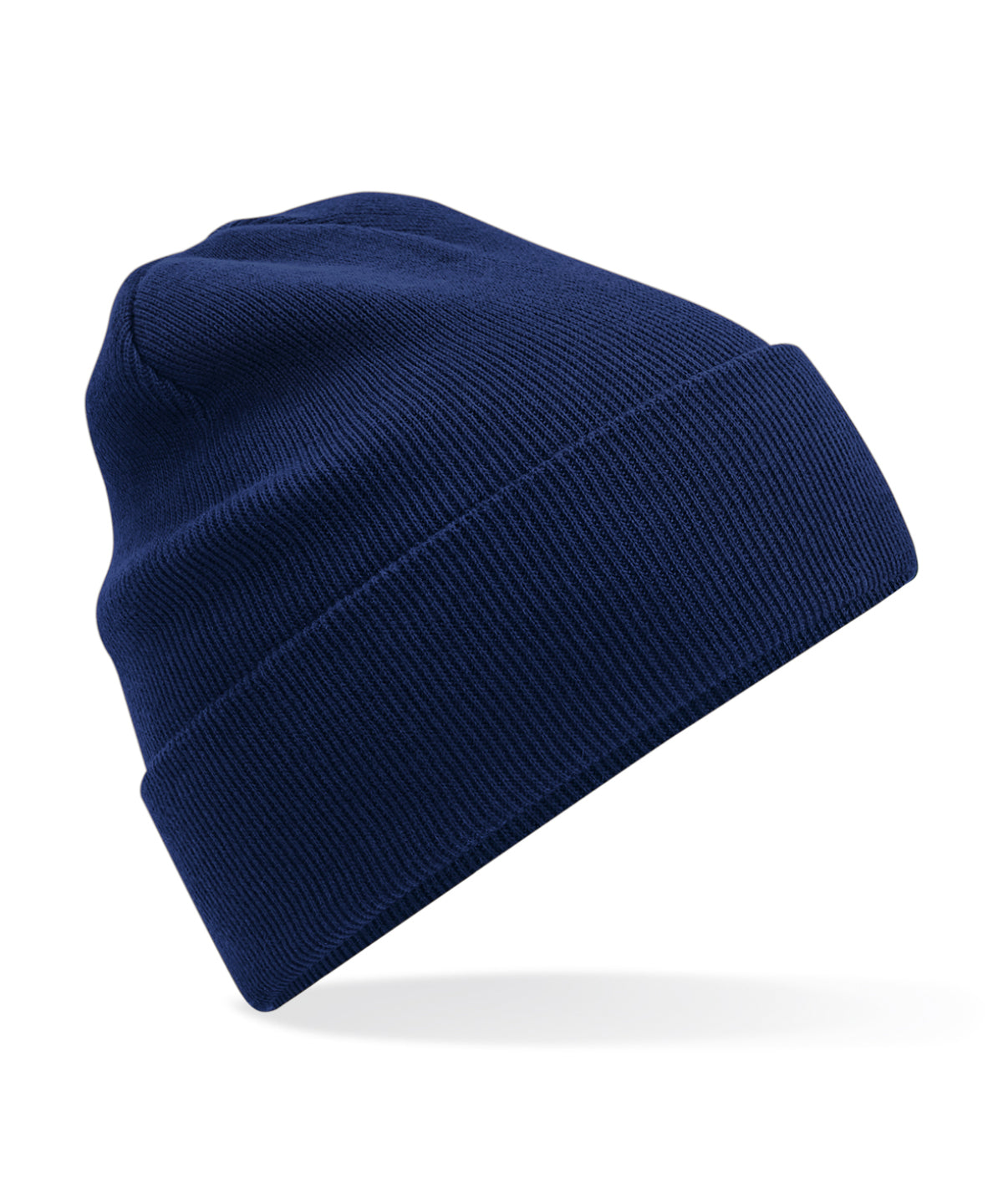 Beechfield Organic cotton original cuffed beanie Oxford Navy