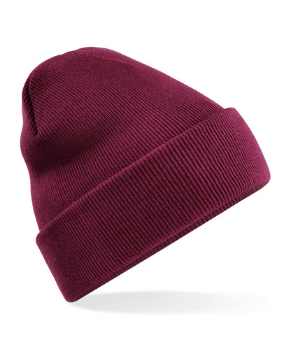 Beechfield Recycled original cuffed beanie Burgundy