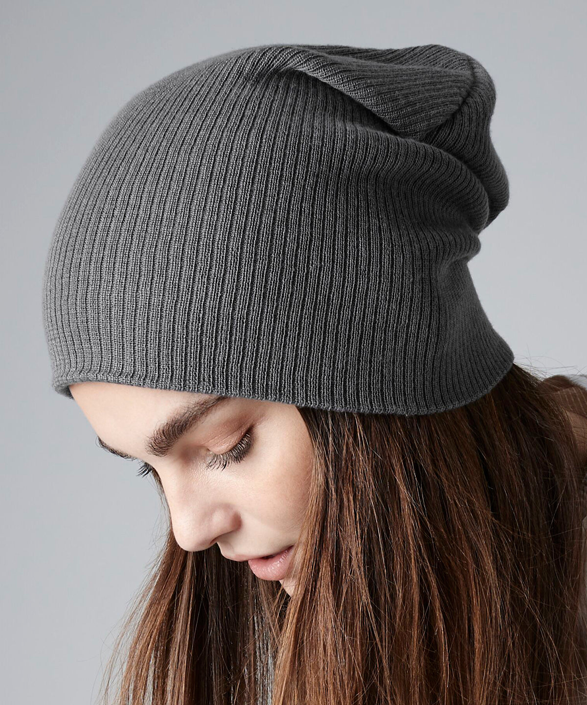 Beechfield Slouch beanie Black