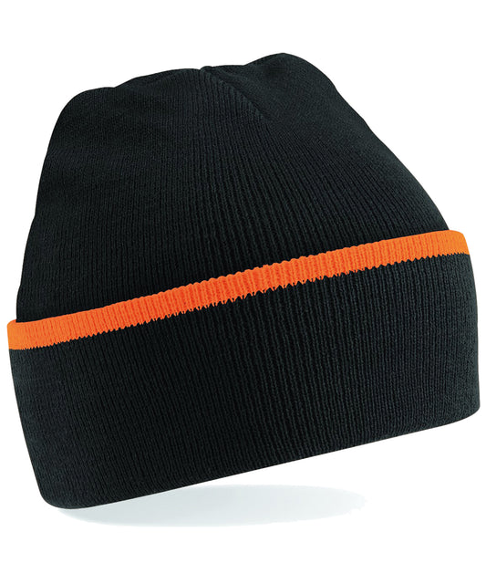 Beechfield Teamwear beanie Bright Royal/White