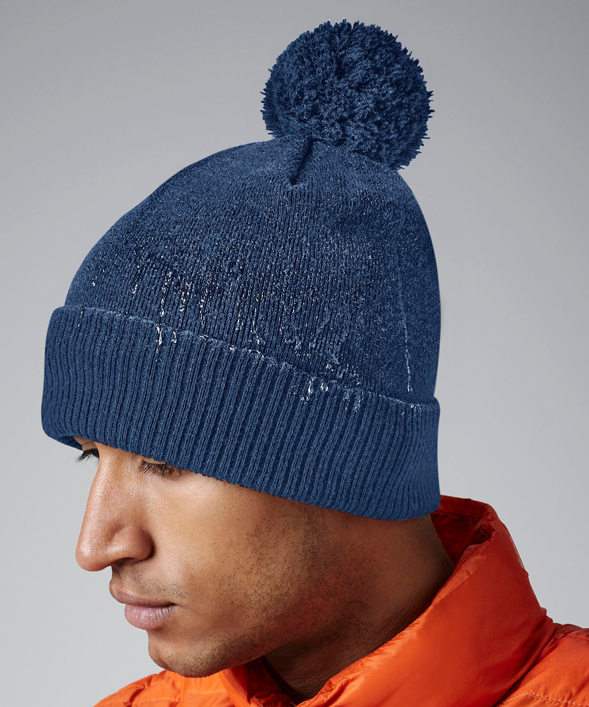 Beechfield Water-repellent thermal Snowstar® beanie Black
