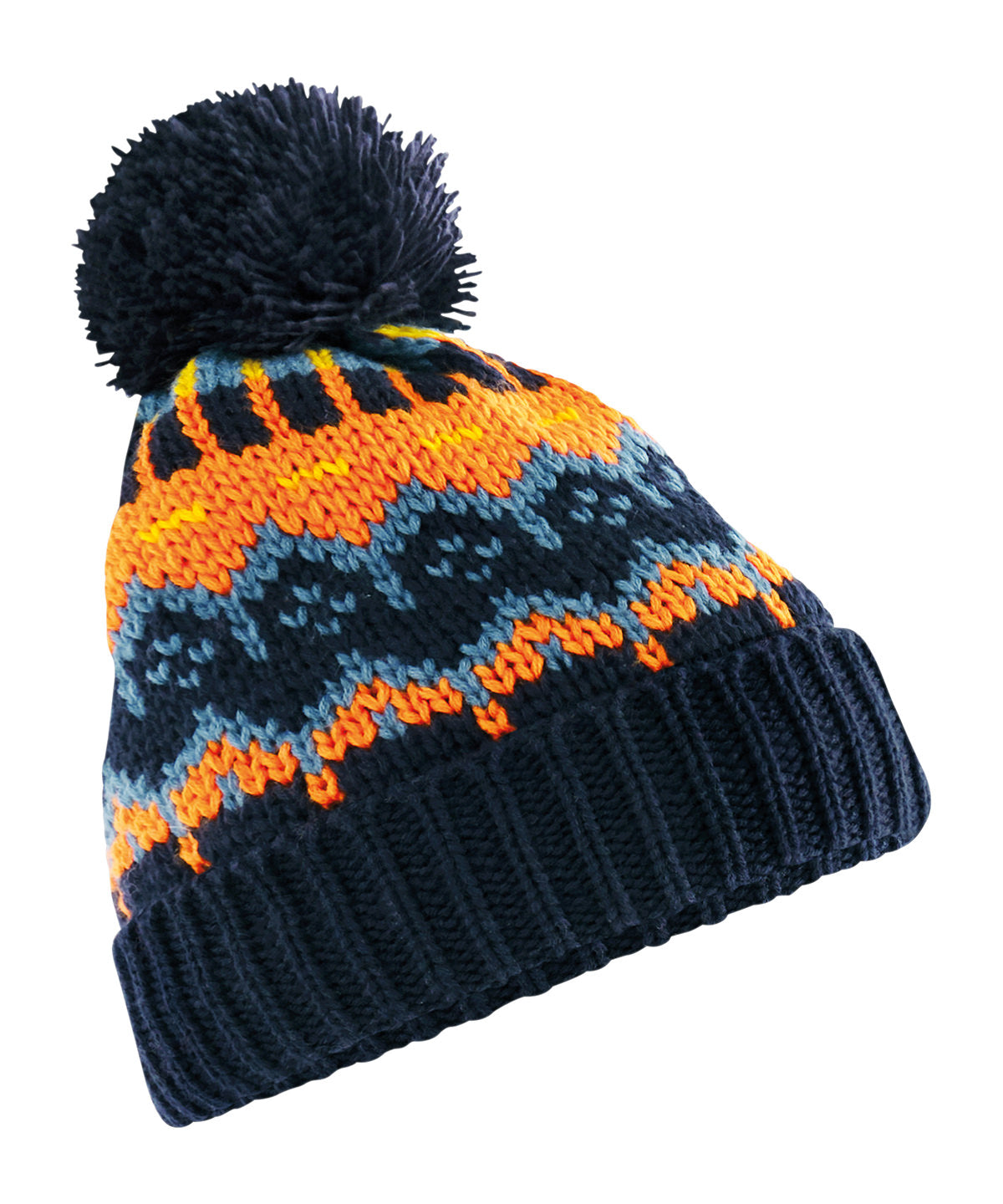 Beechfield Retro ski beanie Bluebell