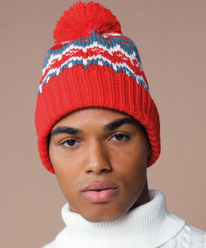 Beechfield Retro ski beanie Alpine Lodge