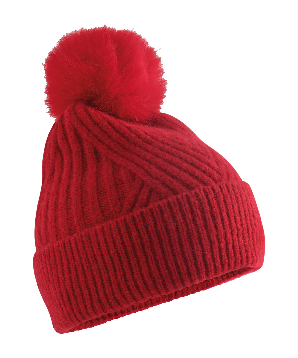 Beechfield Snow luxe beanie Classic Red