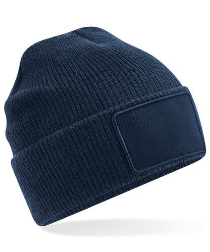 Beechfield Removable patch Thinsulate™ beanie French Navy