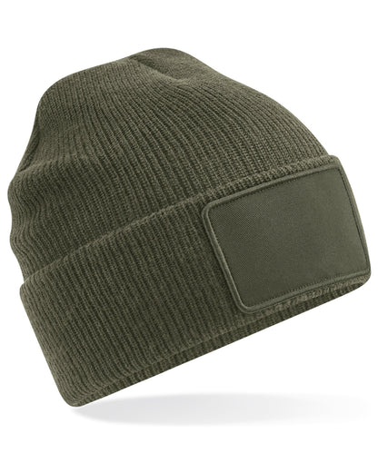 Beechfield Removable patch Thinsulate™ beanie Military Green