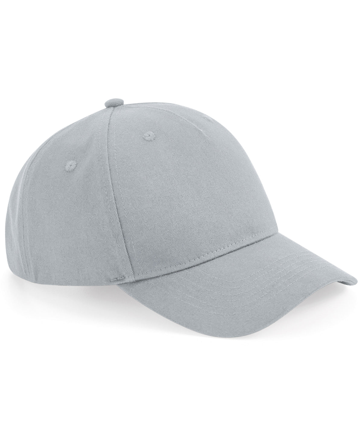 Beechfield Organic cotton 5-panel cap Light Grey