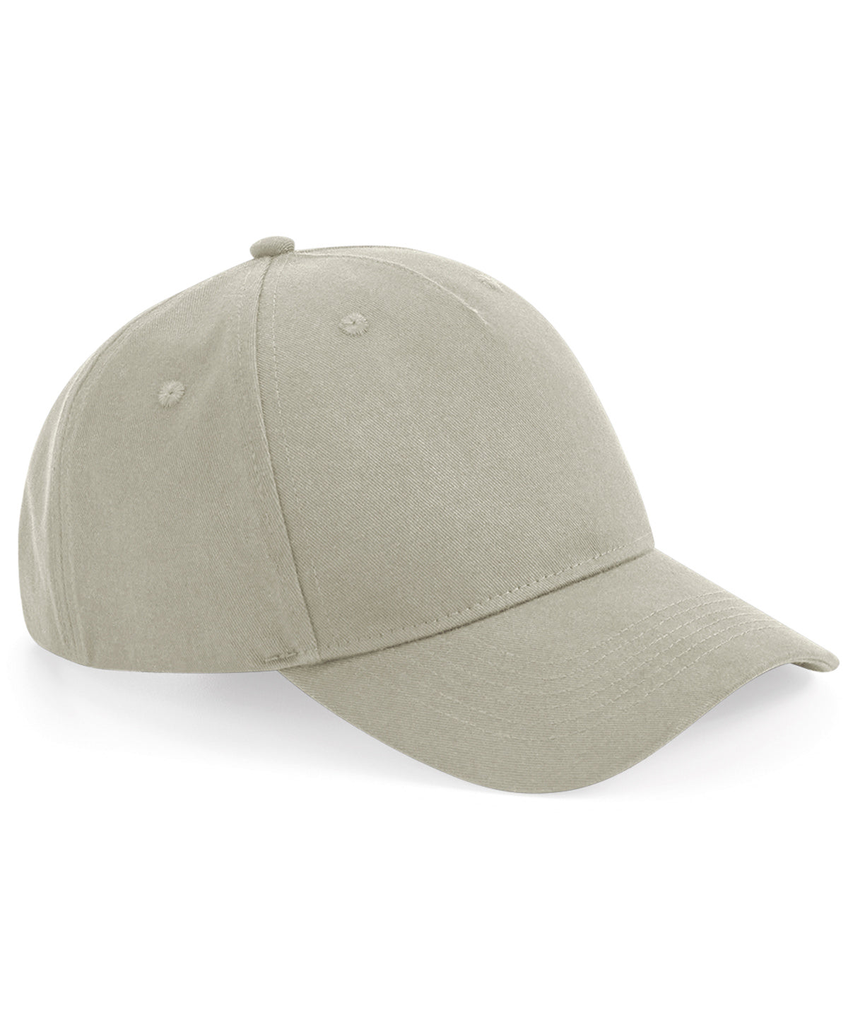 Beechfield Organic cotton 5-panel cap Stone