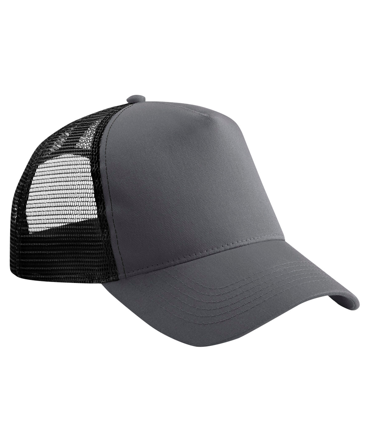Beechfield Snapback trucker Graphite Grey/Black