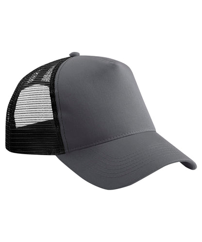 Beechfield Snapback trucker Graphite Grey/Black