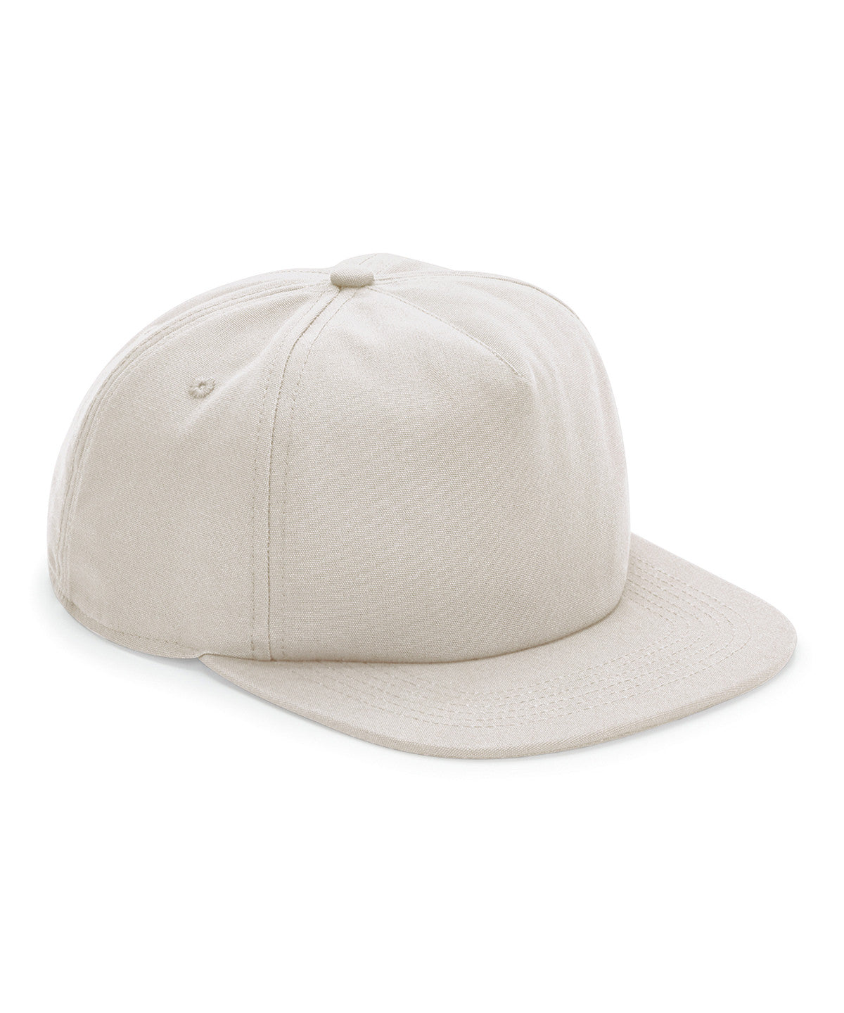 Beechfield Organic cotton unstructured 5-panel cap Sand