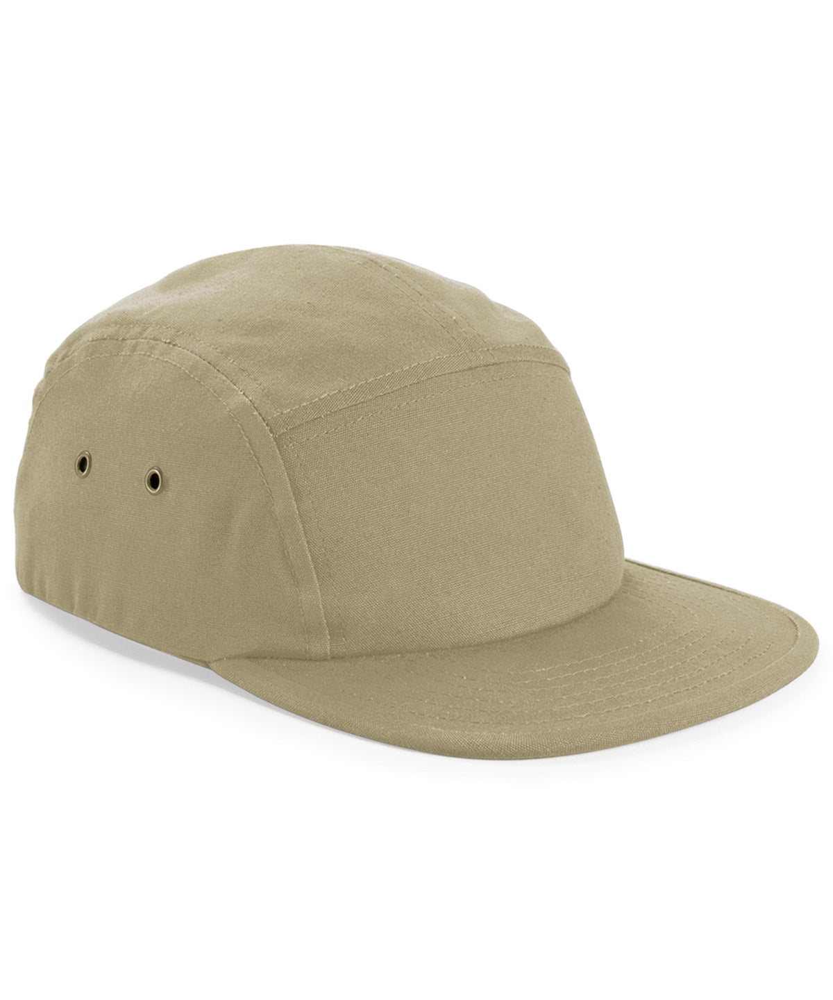 Beechfield Canvas 5-panel camper cap Desert Sand