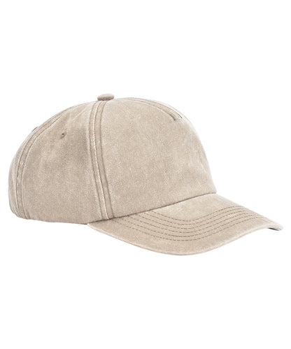 Beechfield Relaxed 5-panel vintage cap Vintage Stone