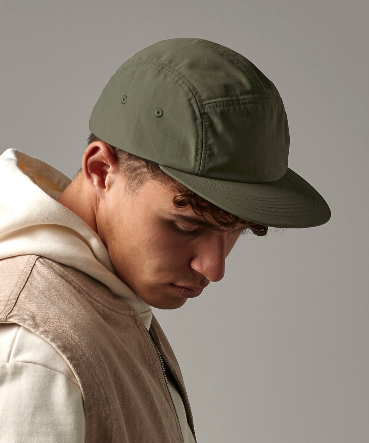 Beechfield Outdoor 5-panel camper cap Black