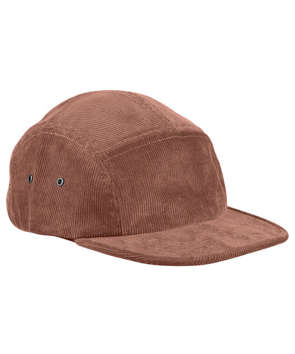 Beechfield EarthAware® organic cord camper cap Redwood