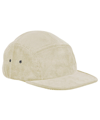 Beechfield EarthAware® organic cord camper cap Stone