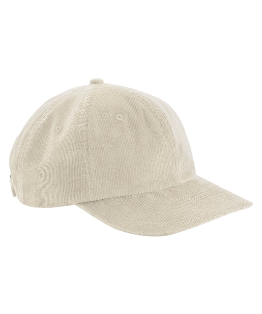 Beechfield Heritage cord cap Stone