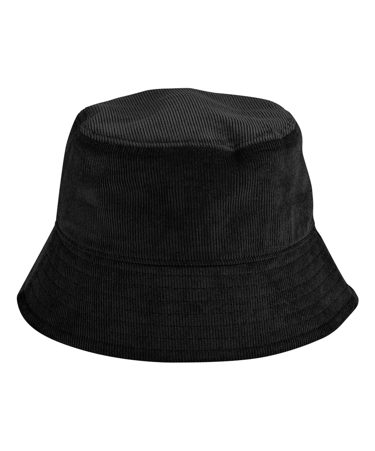 Beechfield EarthAware® organic cord bucket hat Black