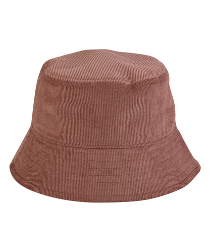 Beechfield EarthAware® organic cord bucket hat Redwood