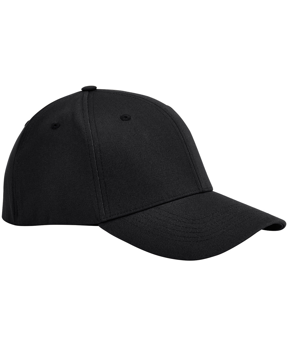 Beechfield EarthAware® organic cotton stretch-fit cap Black