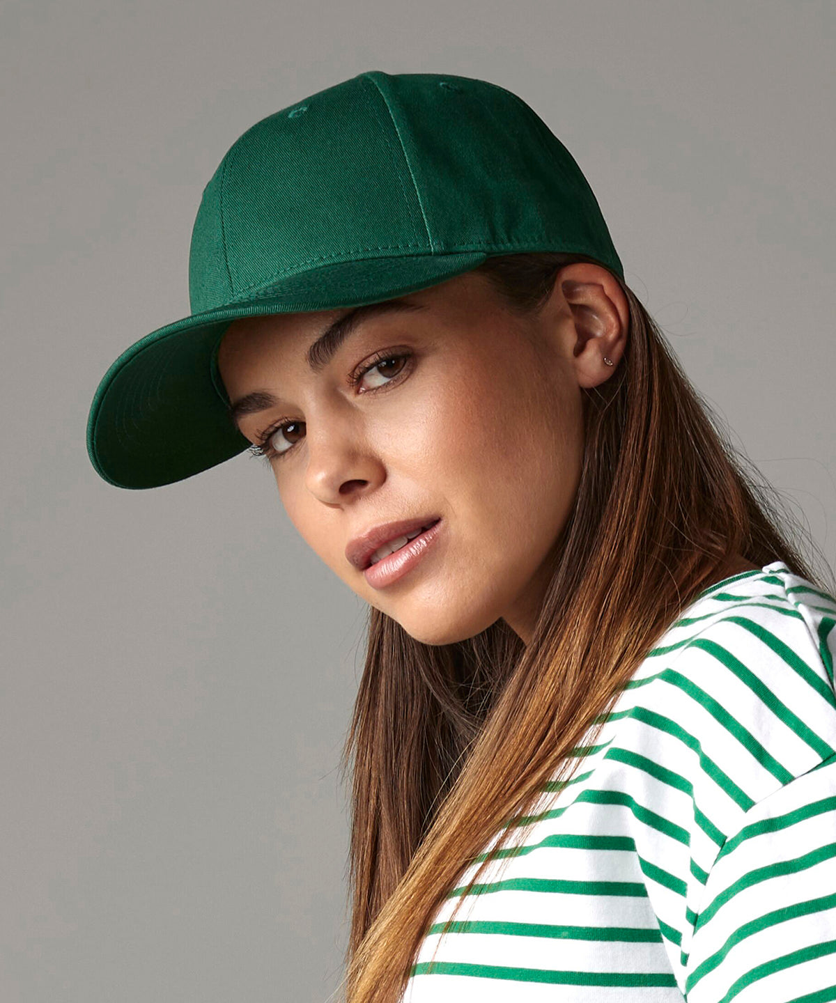 Beechfield EarthAware® classic organic cotton 6-panel cap Black