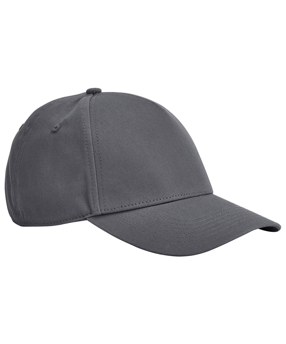 Beechfield EarthAware® classic organic cotton 5-panel cap Graphite Grey