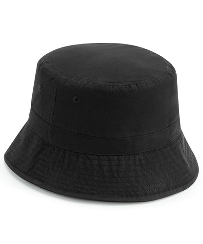 Beechfield Recycled polyester bucket hat Black