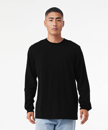 Bella+Canvas Unisex Jersey long sleeve tee Black