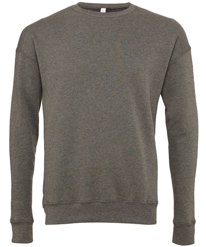 Bella+Canvas Unisex drop shoulder fleece Deep Heather