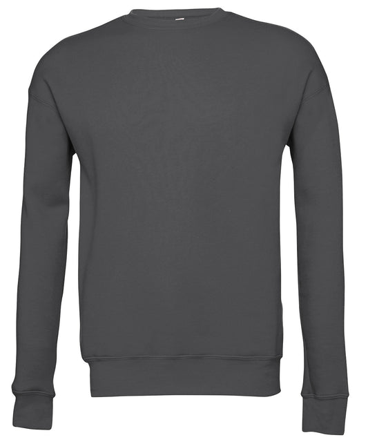 Bella+Canvas Unisex drop shoulder fleece Deep Heather