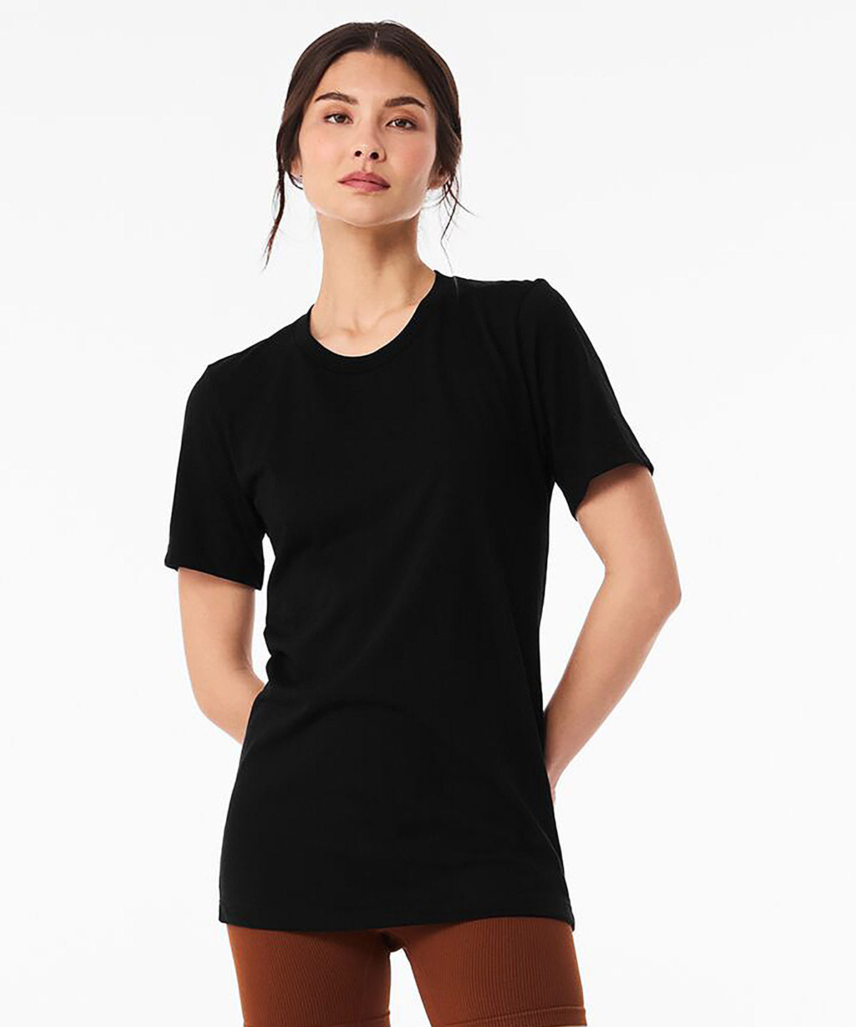 Bella+Canvas Women's relaxed Jersey short sleeve tee Athletic Heather