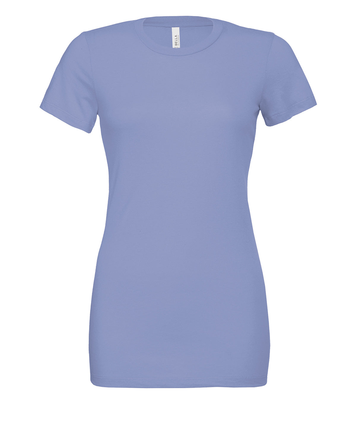 Bella+Canvas Women's relaxed Jersey short sleeve tee Lavender Blue