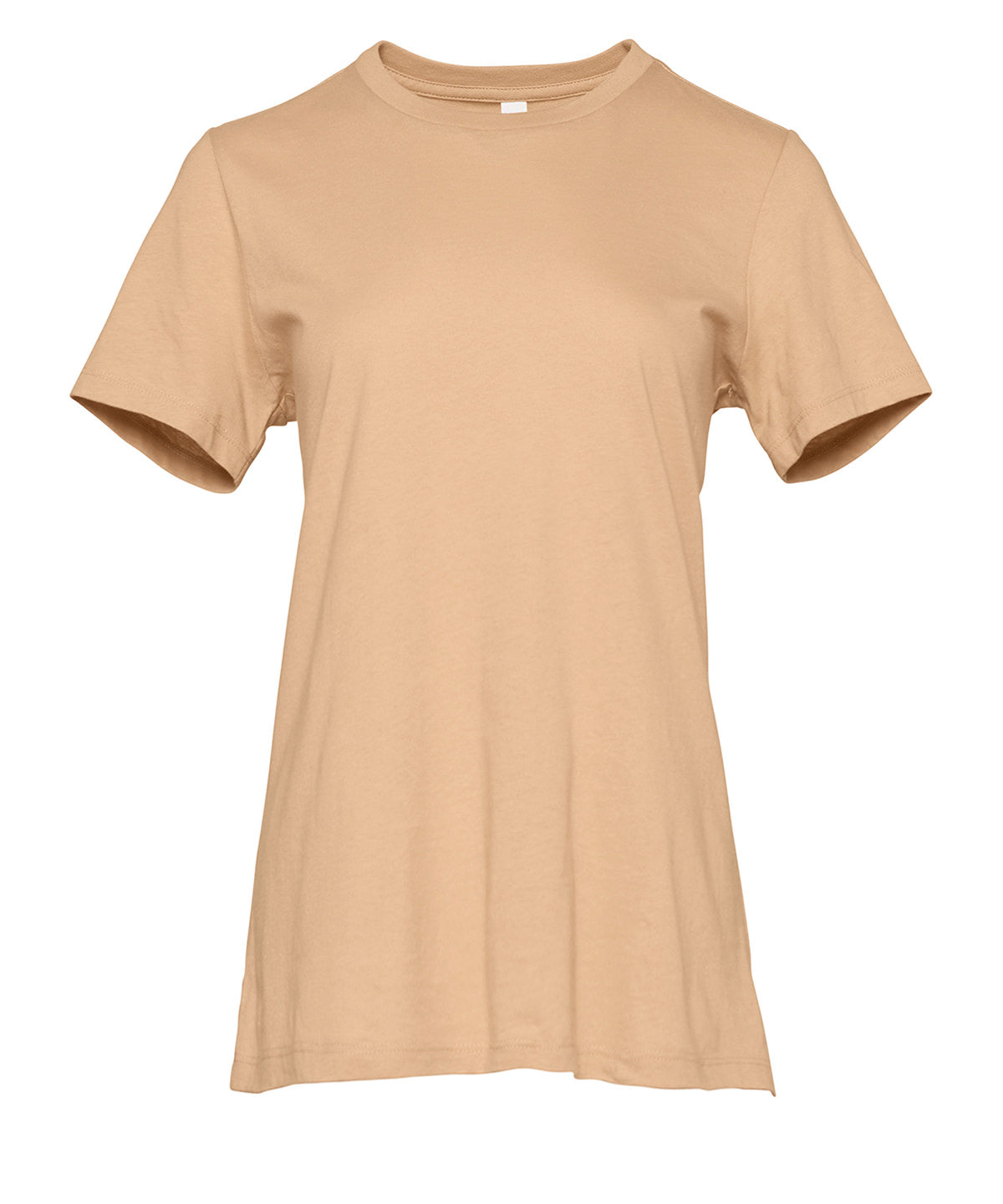 Bella+Canvas Women's relaxed Jersey short sleeve tee Sand Dune