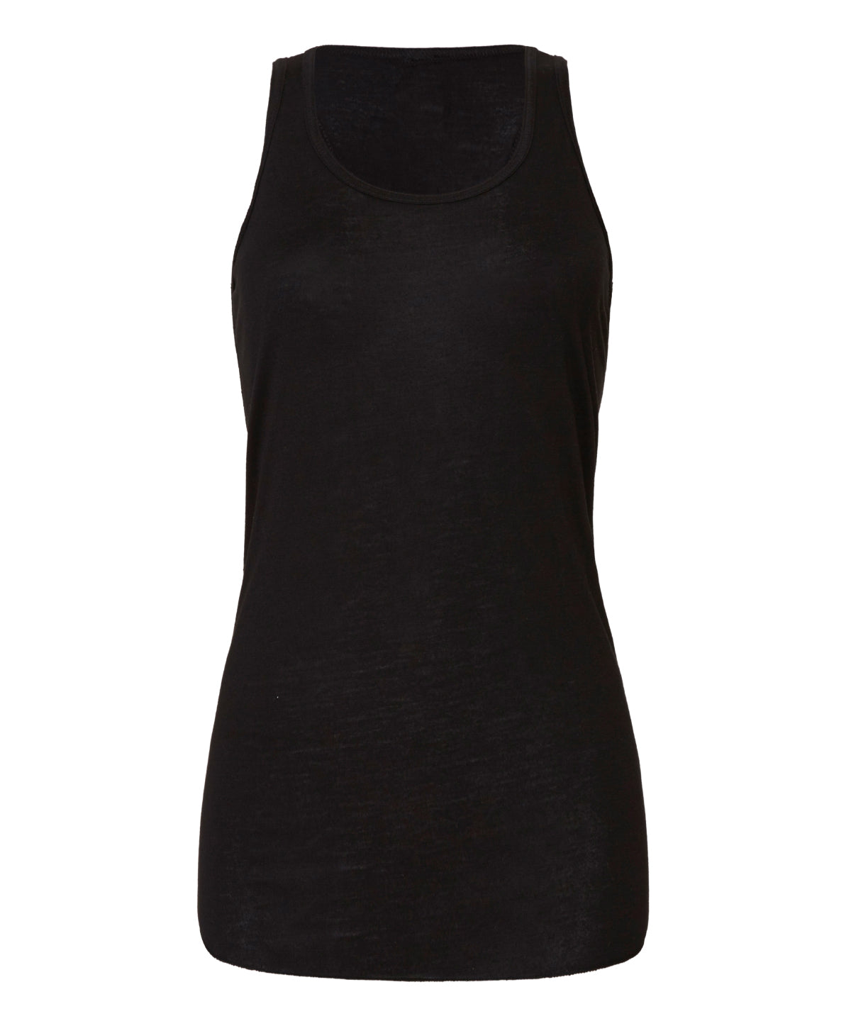 Bella+Canvas Flowy racerback tank top Black