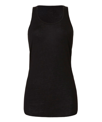Bella+Canvas Flowy racerback tank top Black