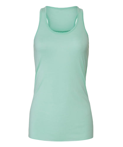 Bella+Canvas Flowy racerback tank top Mint
