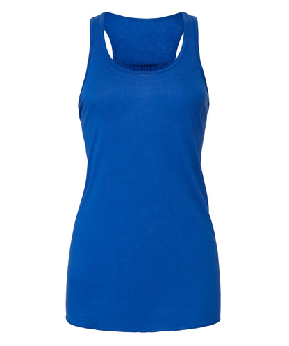 Bella+Canvas Flowy racerback tank top True Royal