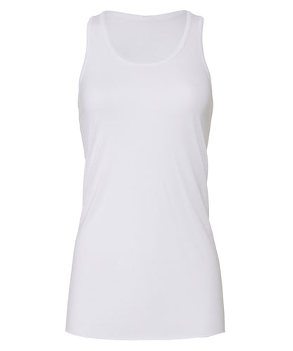 Bella+Canvas Flowy racerback tank top White