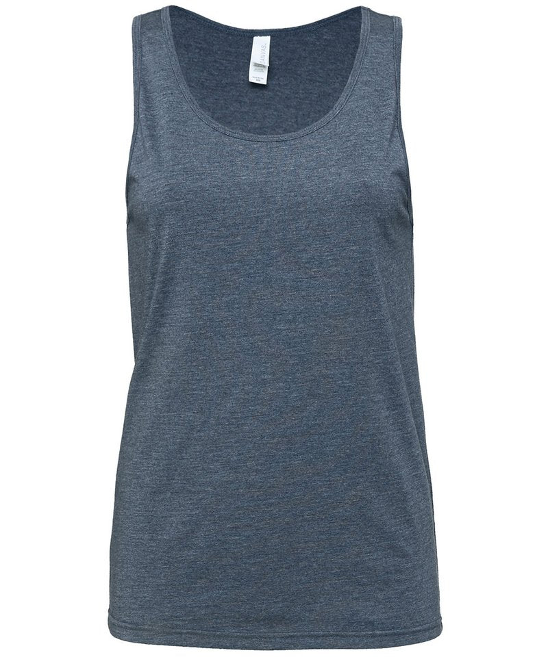 Bella+Canvas Unisex Jersey tank top Heather Navy