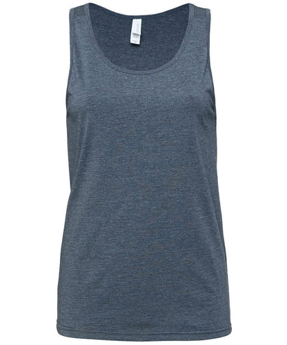 Bella+Canvas Unisex Jersey tank top Heather Navy