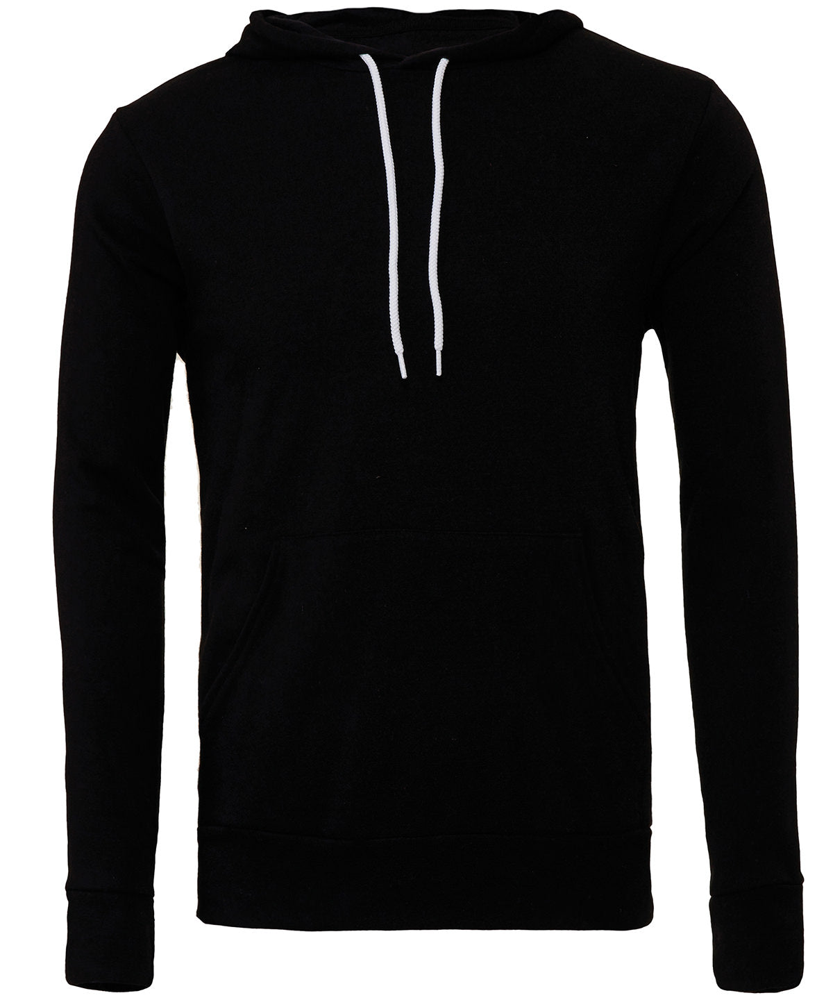 Bella+Canvas Unisex polycotton fleece pullover hoodie Black