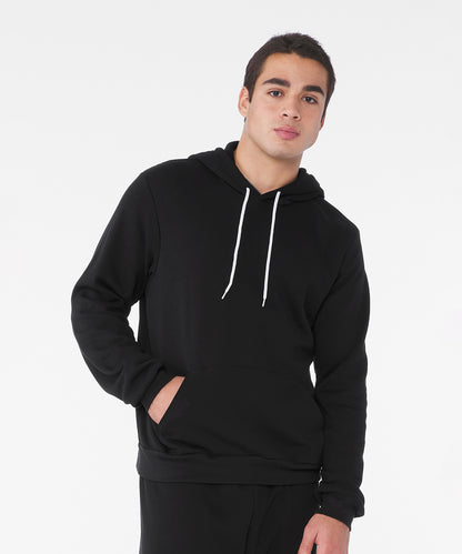 Bella+Canvas Unisex polycotton fleece pullover hoodie Black