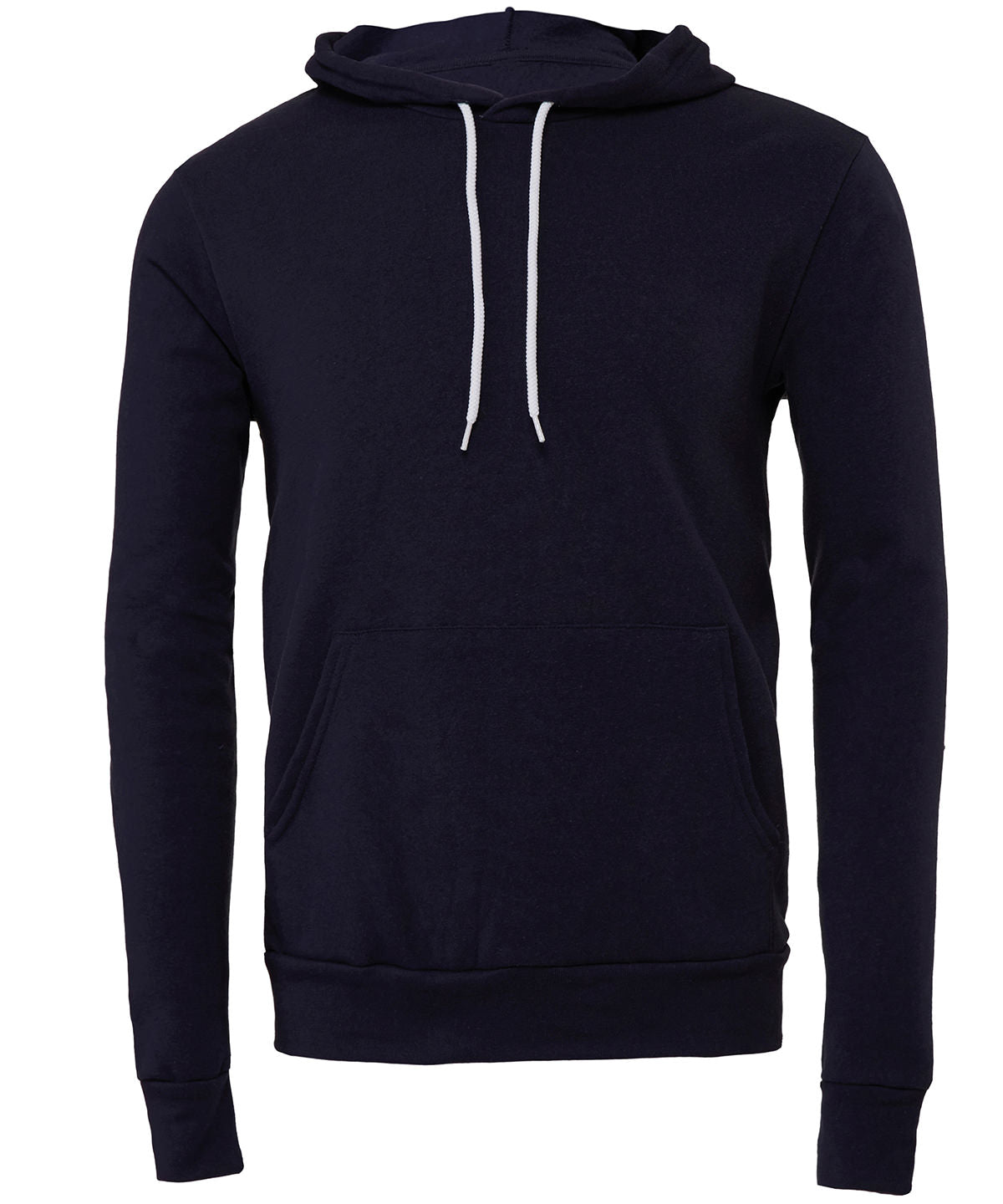 Bella+Canvas Unisex polycotton fleece pullover hoodie Navy