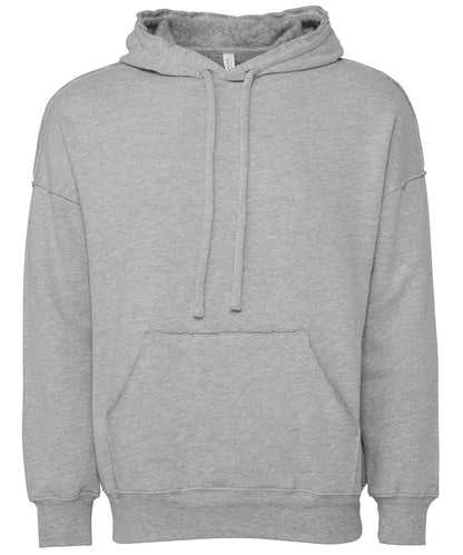 Bella+Canvas Unisex raw-seam hoodie Athletic Heather