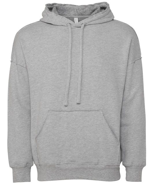 Bella+Canvas Unisex raw-seam hoodie Athletic Heather
